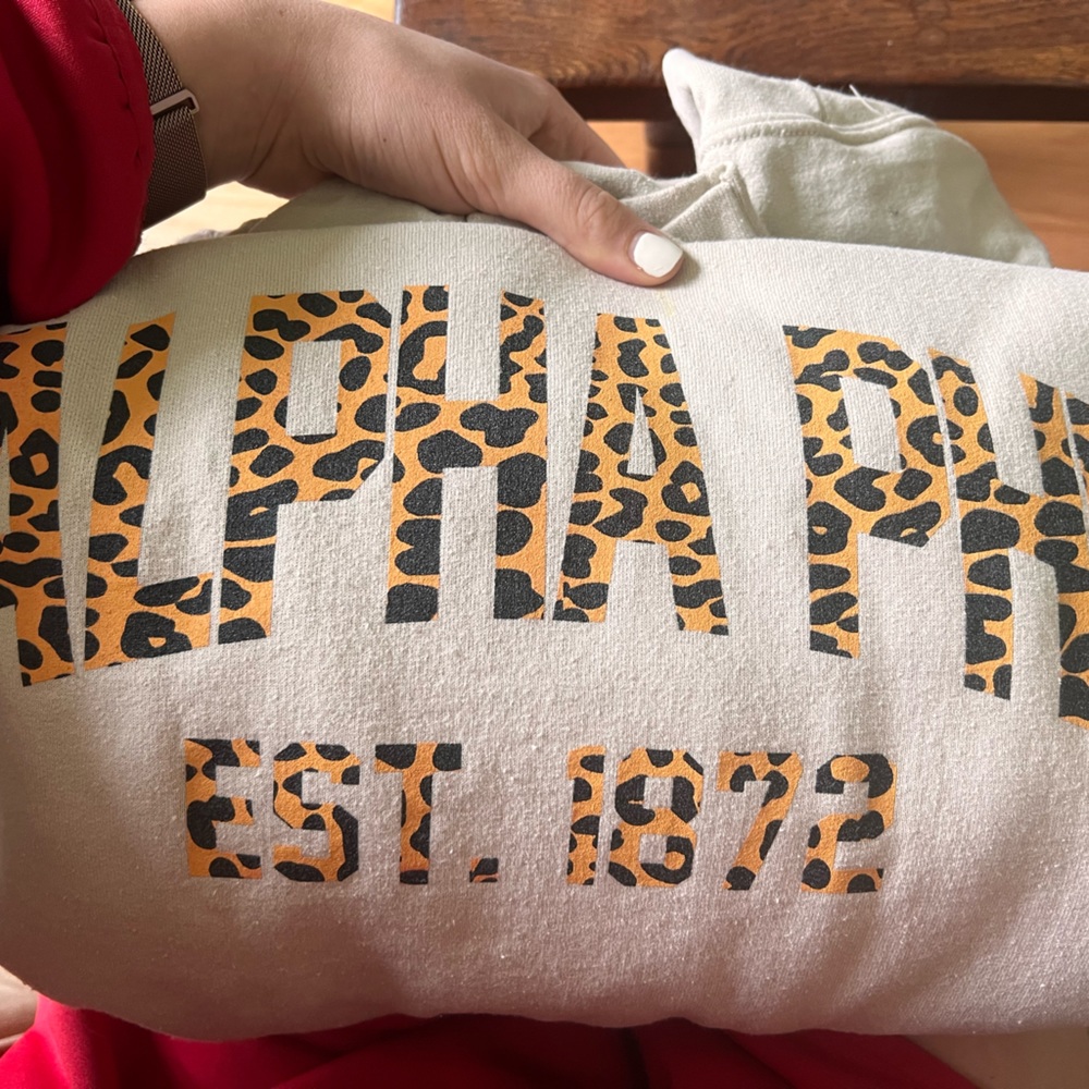 Alpha Phi crew neck